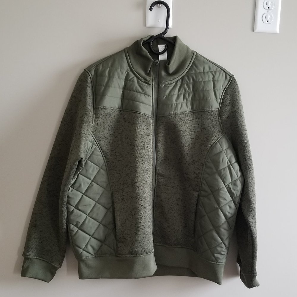 XERSION Womens  Green Stretch Jacket Lightweight